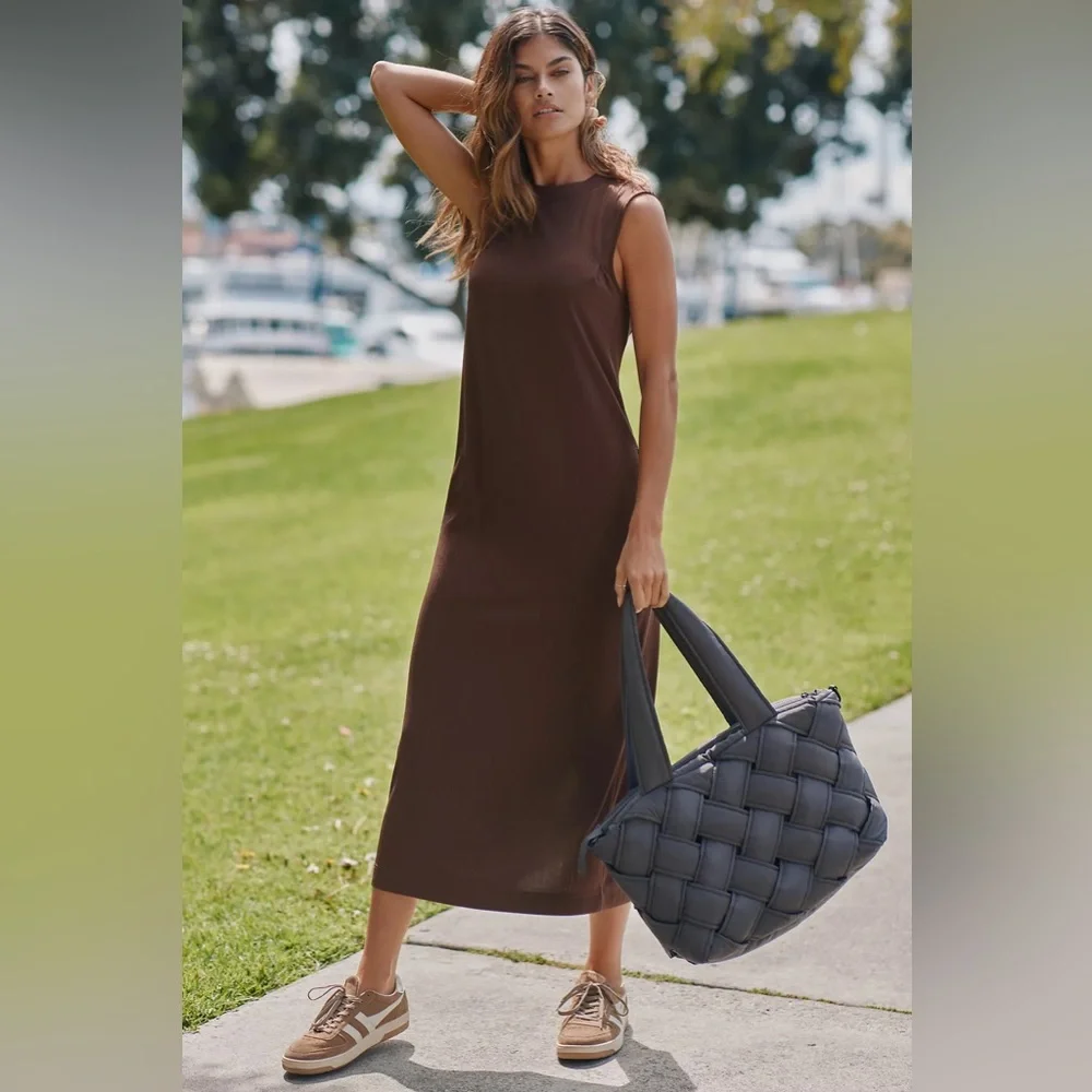 Anthropologie Varley Kayla Midi Dress XL - Picture 4 of 12